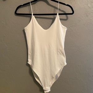 Gaze white bodysuit